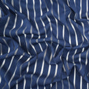 Striped Stretch Mesh Fabric | Blue Moon Fabrics