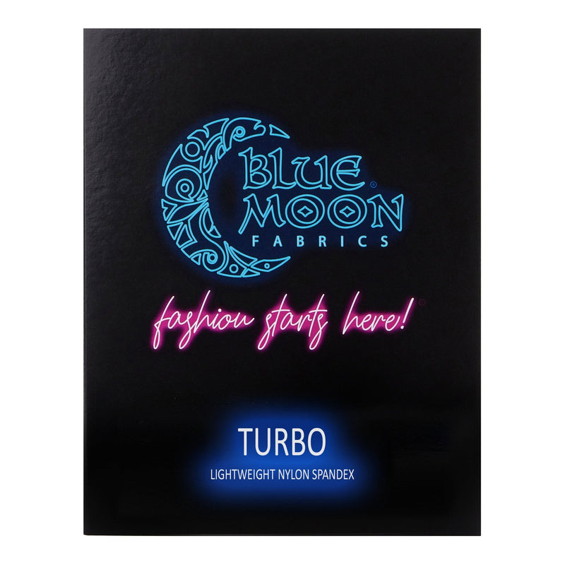 Turbo Lightweight Nylon Spandex Color Card | Blue Moon Fabrics