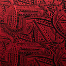 Traditional Polynesian Tattoo Design  | Foil Fabric