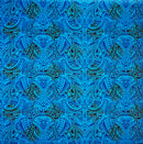 Traditional Polynesian Tattoo All Over design Peachskin Fabric | Islands Fabric