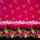 Pineapple Hibiscus Ocean Tropical Leaves Fabric | Rayon