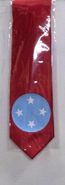 Red Seal of Federated States of Micronesia Tie