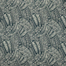 Crystal Teal colored Traditional Polynesian Tattoo Fabric