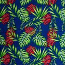 Monstera & Split Leaves Fabric | Rayon
